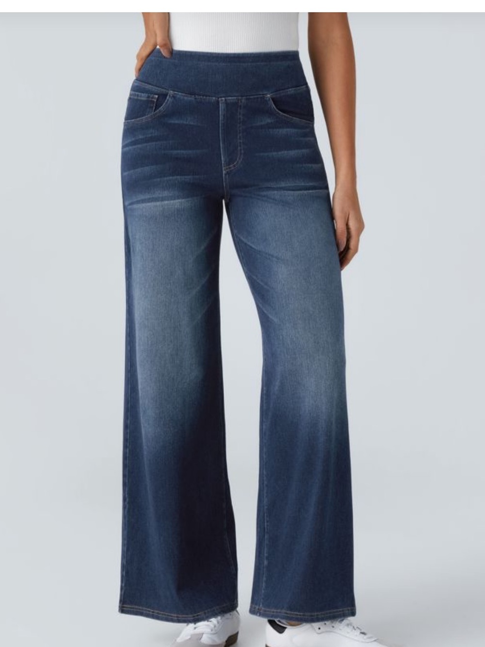 Halara Flex Denim Pull On Jeans Size 3X